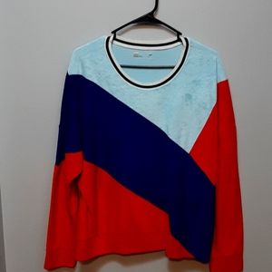 Xersion striped sweater